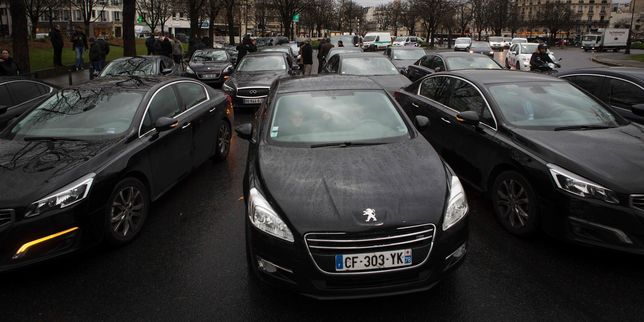 Cinquime jour de mobilisation des VTC