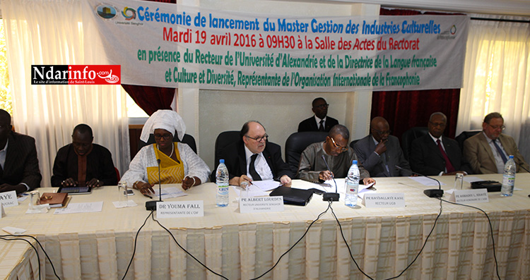 Gestion des industries culturelles : un diplme d'excellence lanc  l'UGB.