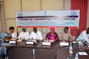 Kaolack: L' Universit De La Dcentralisation Prsente Dans Toutes Les Rgions En 2017