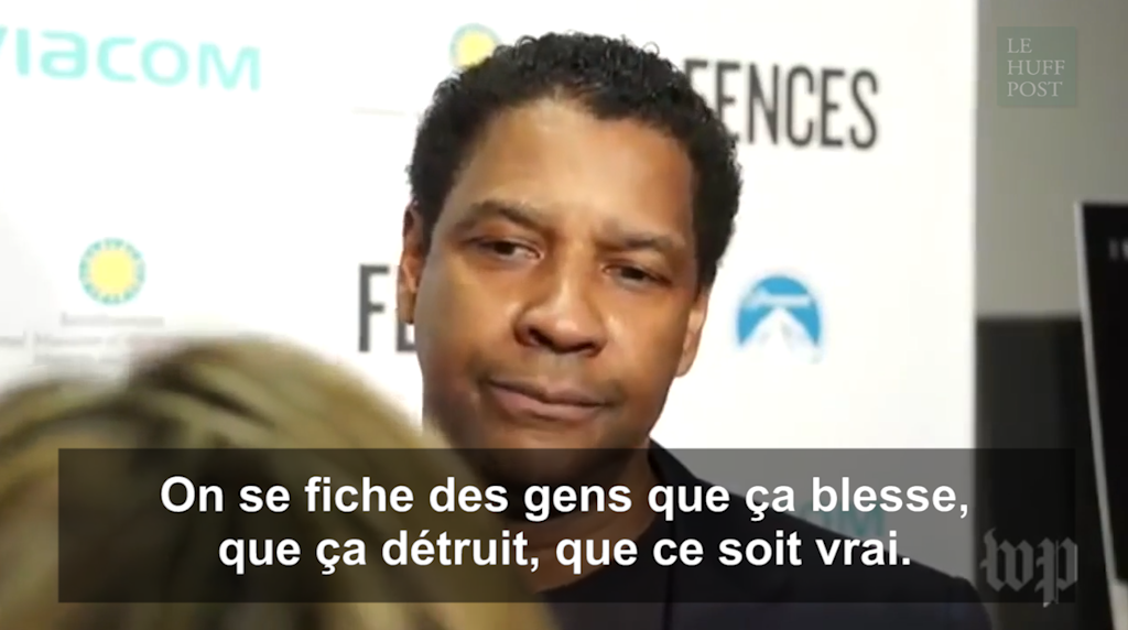 Le coup de gueule de Denzel Washington contre la presse et les rumeurs