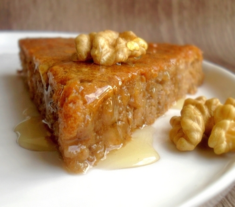 Recette Gteau aux noix et au miel
