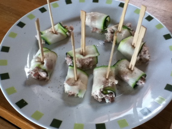 Roul de courgette