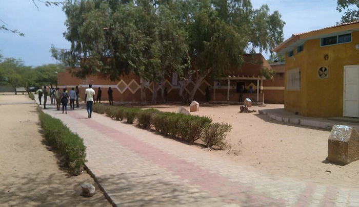 UGB: des gendarmes dans le campus social.