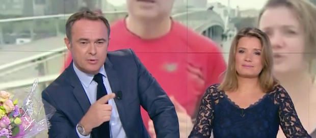 VIDEO - La journaliste de BFM TV Pascale de la Tour du Pin en larmes pour sa dernire