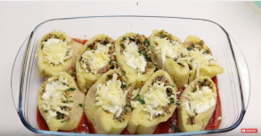 Pomme de terre roul�e � la viande hach�e (CUISINERAPIDE)