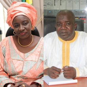 Tlescopage  Pire : Mimi Tour se retrouve nez  nez avec la dlgation de Manko dirige par... son ex mari Oumar Sarr