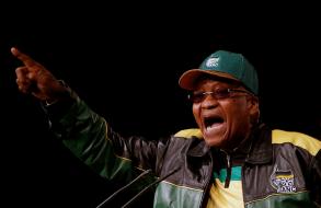 5e confrence de l'ANC en Afrique du Sud: le parti tente de garder la face