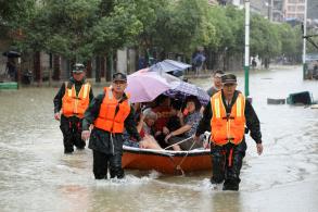 Chine: plus de 40 morts et disparus dans des inondations