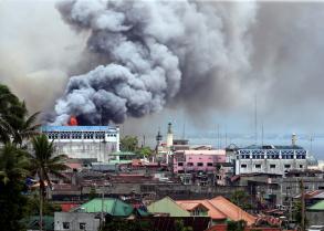 Philippines: 1500 btiments de Marawi encore aux mains des jihadistes