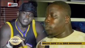 Vido -  Lutte : Entretien avec Balla Gaye 2 et Gris Bordeaux, a chauffe dja avant le 2e face to face  !
