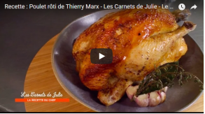 Recette : Poulet rti de Thierry Marx