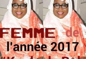 Adji_Mergane_Kanoutest lueFemme de lanne 2017par les internautes kaolackois