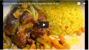 Cuisine marocaine / 1 recette d'agneau avec le riz