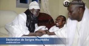 Dclaration de Serigne Mountakha Bassirou khalife gnral des mourides