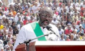 Liberia: investi ce lundi, George Weah promet de lutter contre la corruption et lance un appel aux investisseurs
