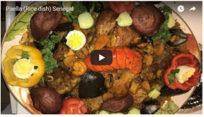 Paella (Rice dish) Senegal