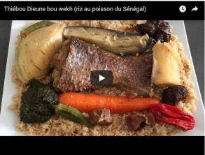 Thibou Dieune bou wekh (riz au poisson du Sngal)