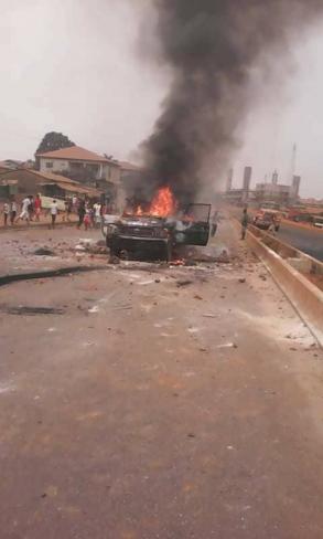 Heurts entre militants de Cellou Dalein et forces de l'ordre : Conakry  feu et  sang ce mercredi (images choquantes)